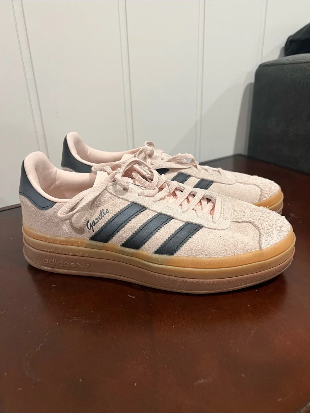 Adidas Gazelle Bold Wonder Quartz Black Gum”